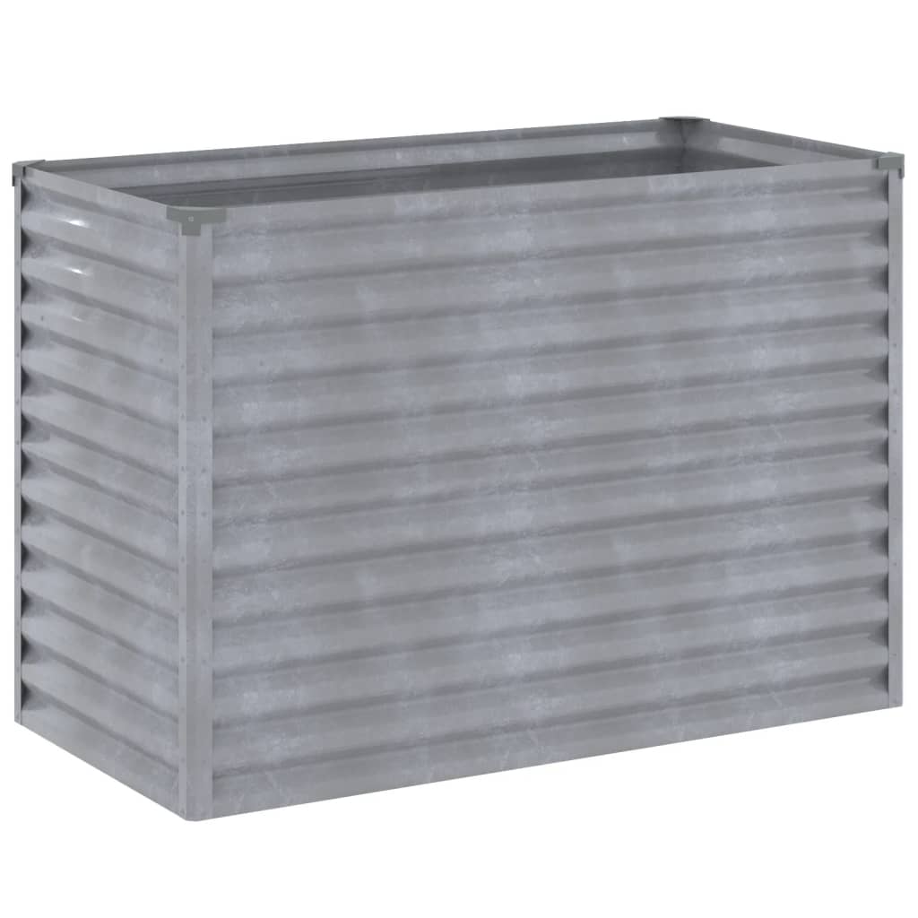 Vidaxl verhoogde tuinbak 100x50x69 cm cortenstaal