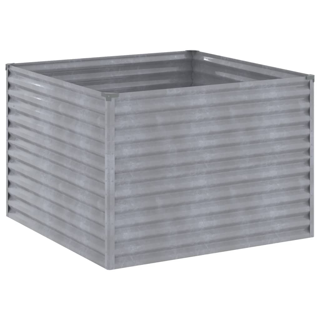 VidaXL Plantenbak verhoogd 100x100x69 cm cortenstaal