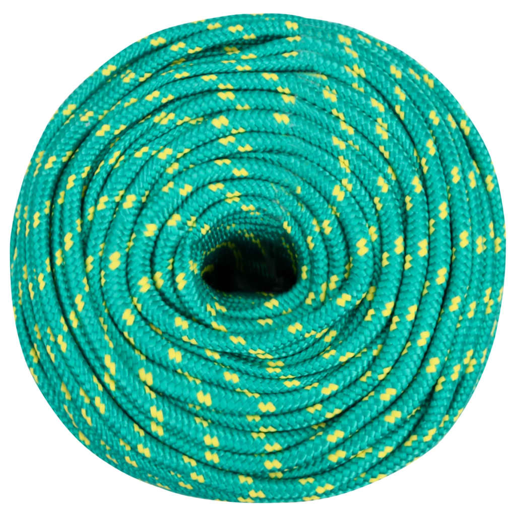 Vidaxl boottouw 8 mm 100 m polypropeen groen