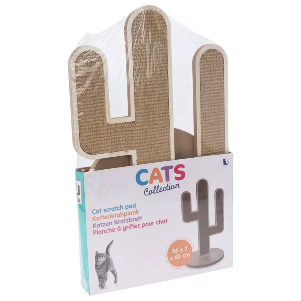 Pets collection kattenkrabpaal cactus 35x34,5x62 cm naturel