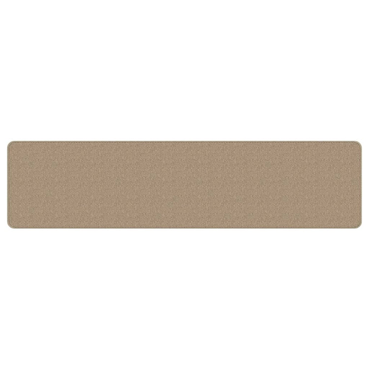 Vidaxl tapijtloper 50x200 cm sisal-look zandkleurig