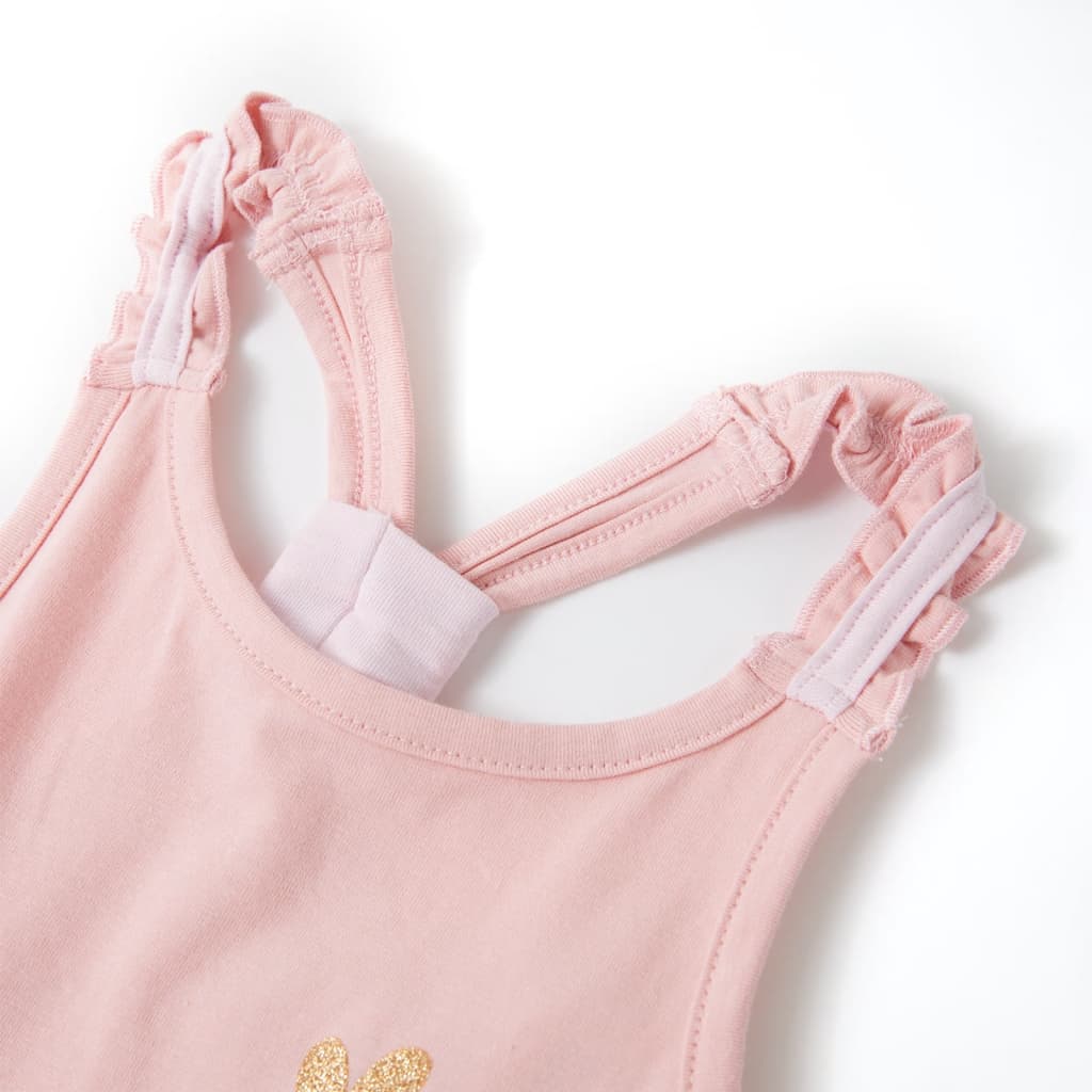 VidaXL Kindertopje 92 lichtroze