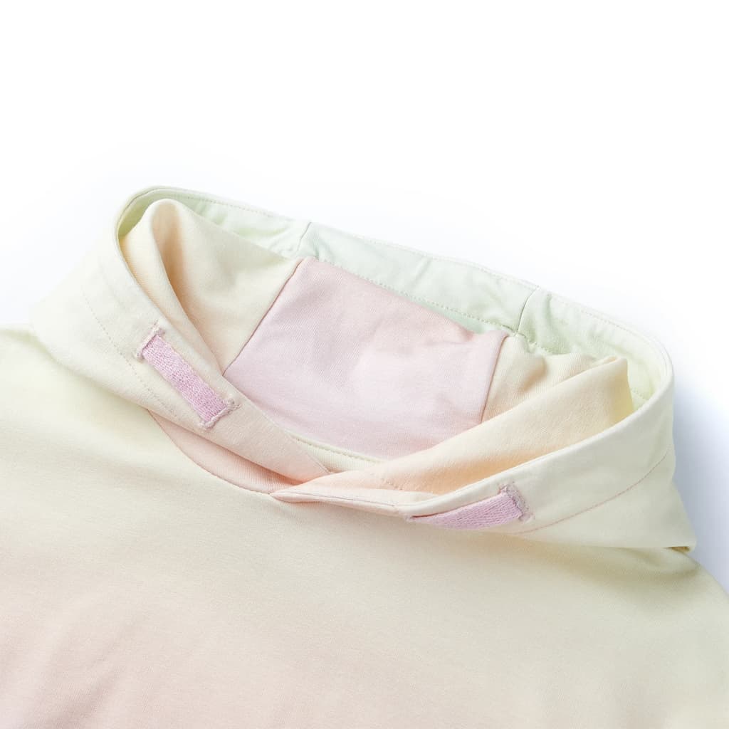 VidaXL Kindertrui met capuchon 116 sterrenwit