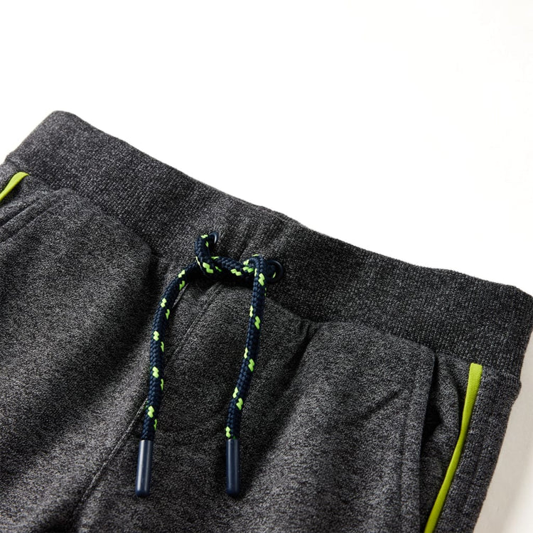 Vidaxl kinderjoggingbroek 128 gemêleerd grijs