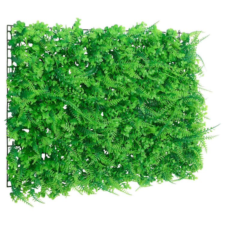 Vidaxl hek met kunstvarenblad 6 st 40x60 cm groen