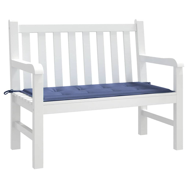 Vidaxl tuinbankkussen 100x50x4 cm oxford stof marineblauw