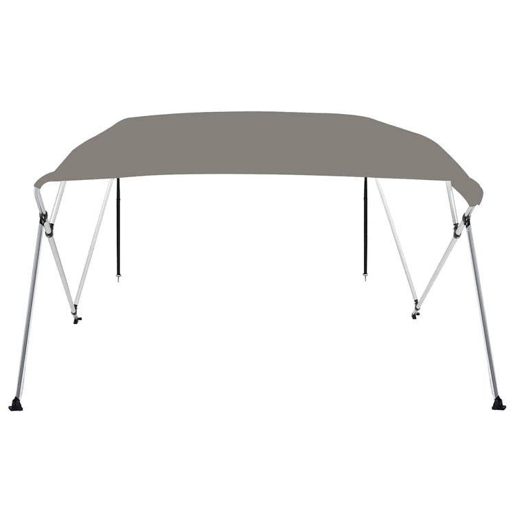 Vidaxl biminitop 4 bogen 243x210x137 cm grijs
