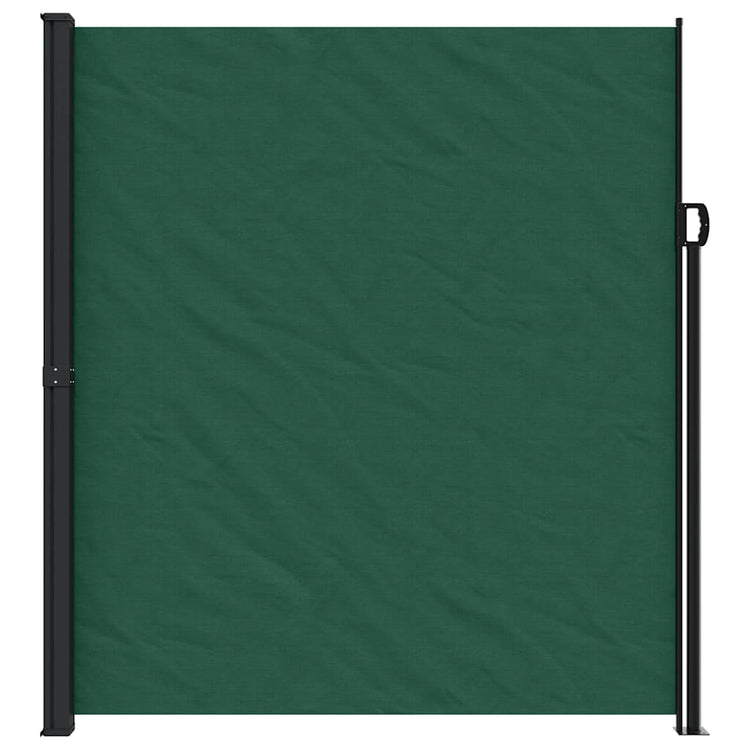 Vidaxl windscherm uittrekbaar 220x600 cm donkergroen