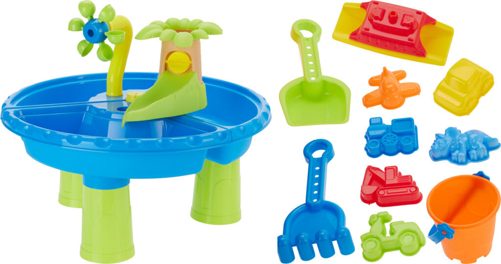 Excellent houseware speeltafel zand en water met accesoires