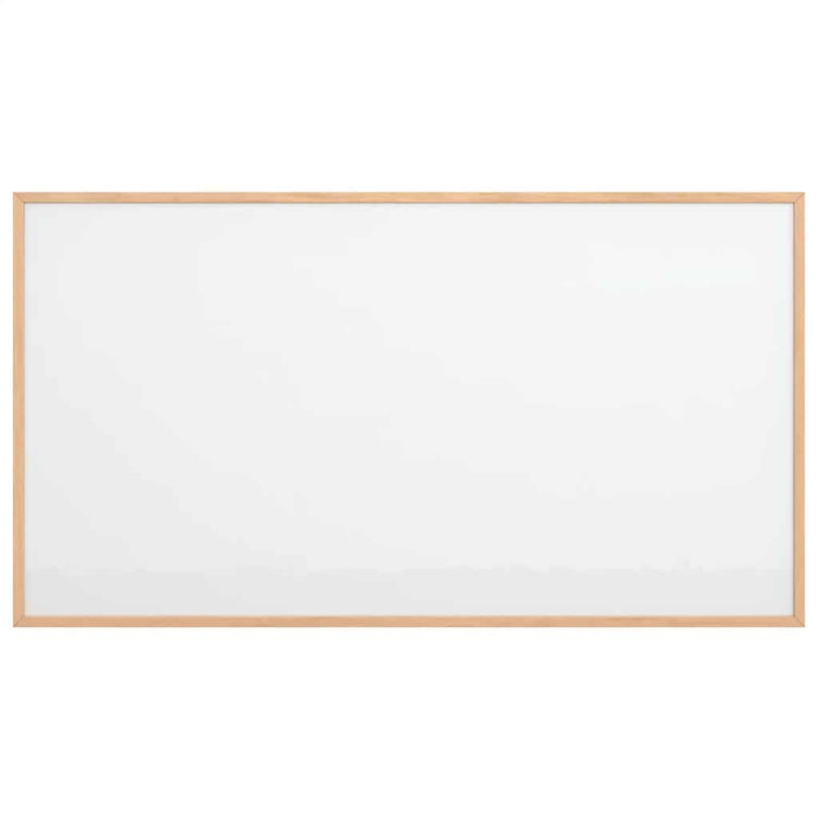 Vidaxl magnetisch whiteboard met massief grenenhouten frame 100x55 cm
