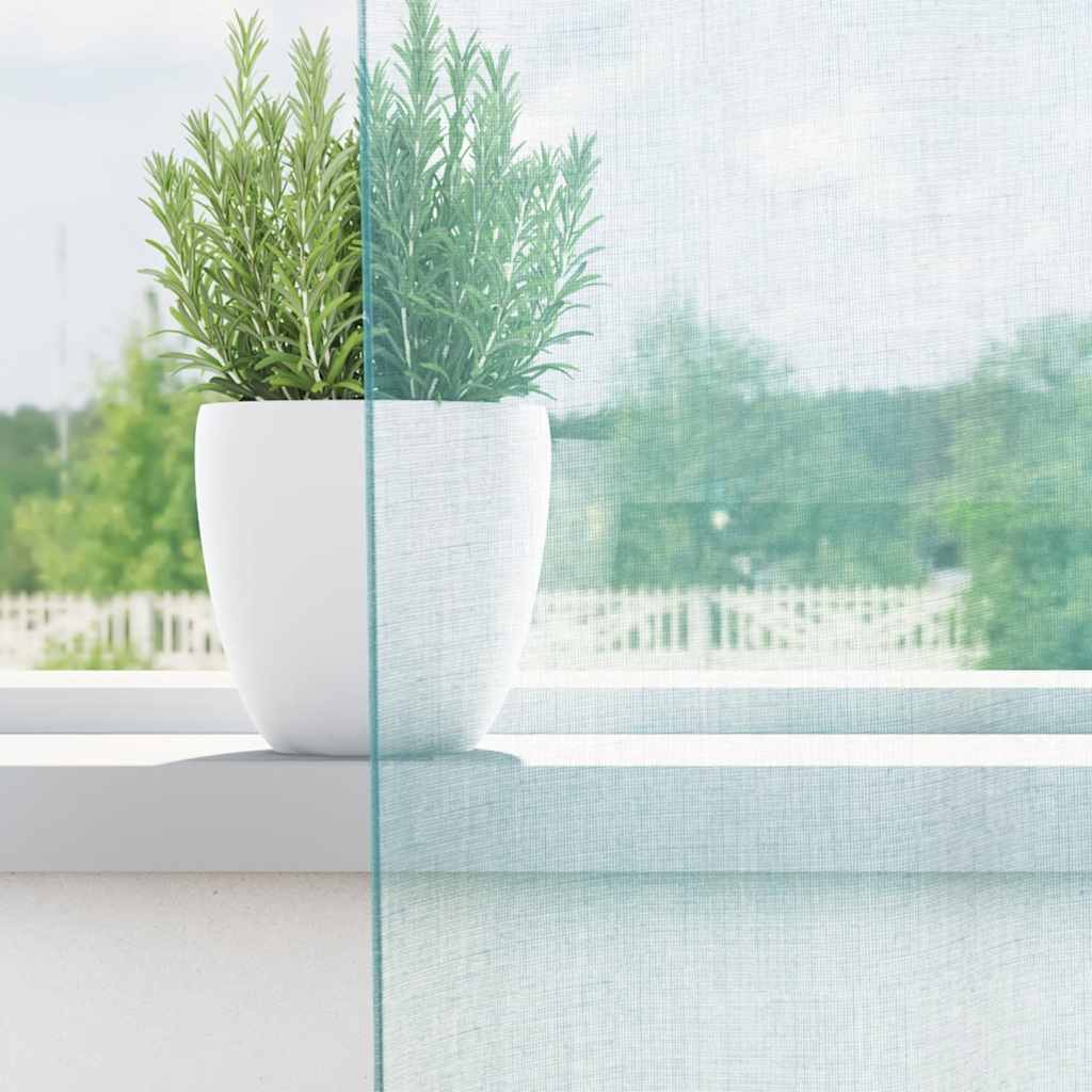 Vidaxl gordijnen met lussen 2 st 140x225 cm turkoois