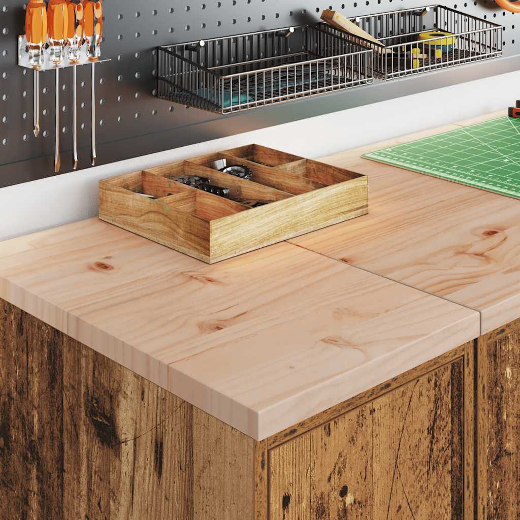 Vidaxl garagekast 30x51x85 cm massief grenenhout oud hout