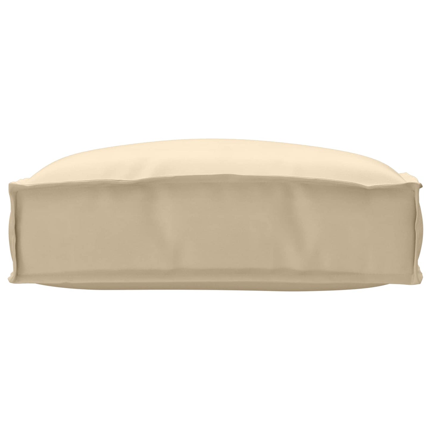 Vidaxl kussen beige 50 x 50 x 12 cm oxford stof
