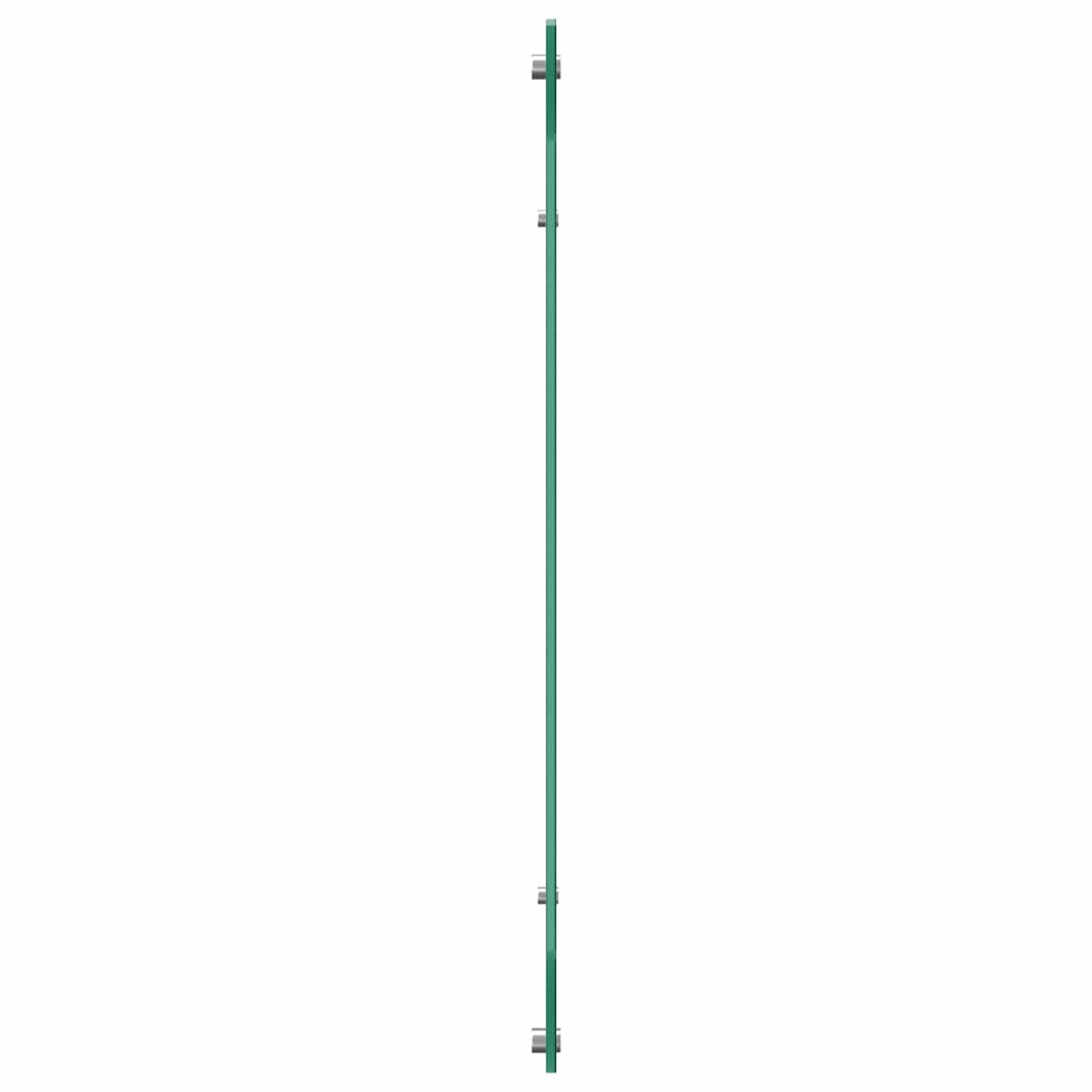 Vidaxl keuken spatscherm doorzichtig 110 x 60 cm gehard glas