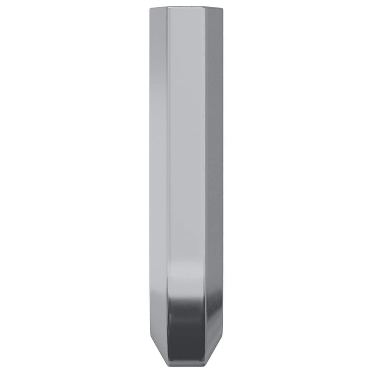 Vidaxl zeskantsleutel 2 st zilver 32 x 86 mm staal