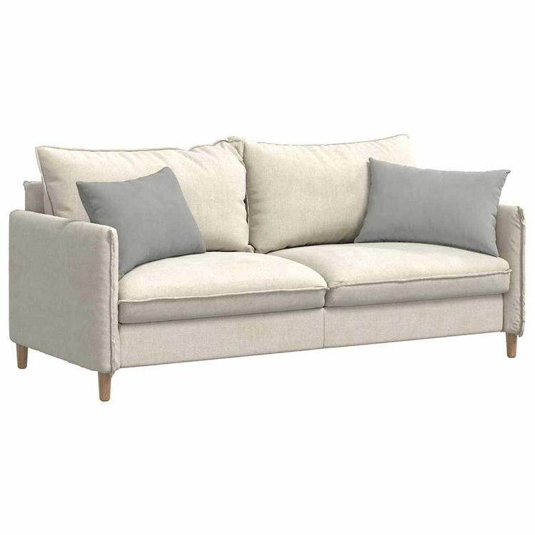 Vidaxl sofa kussens 2 stuks lichtgrijs 60 x 40 cm stof