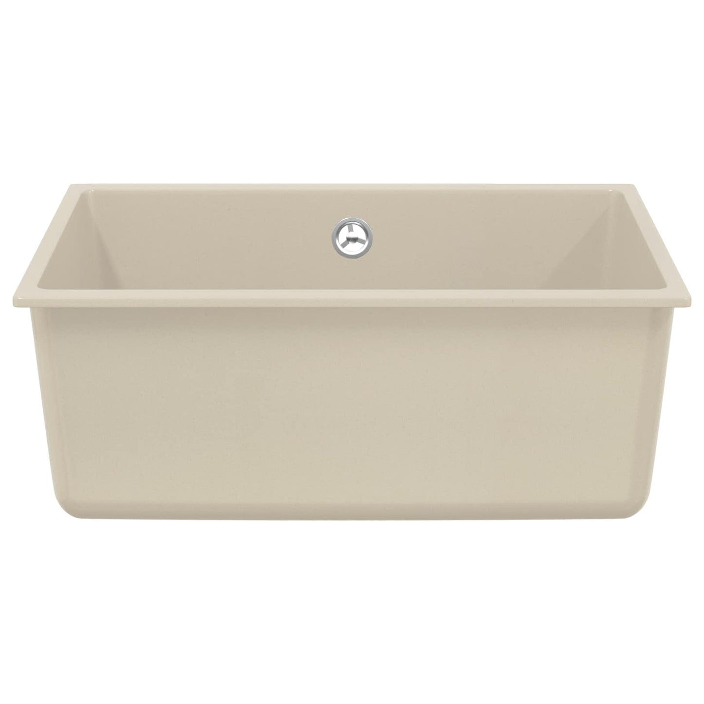 Vidaxl wasbak beige 530 x 460 mm 80% kwarts en 20% hars