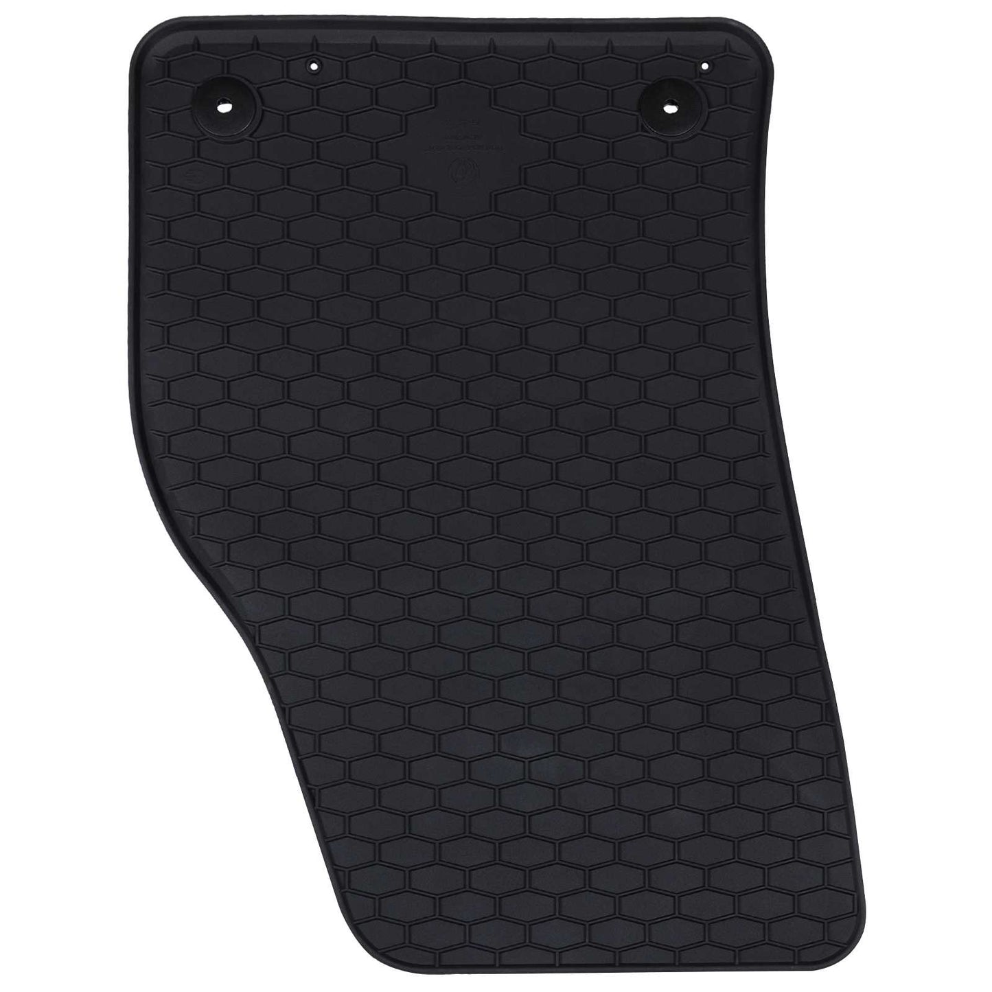Vidaxl autobodemmat 4 pcs zwart geschikt voor audi q2 rubber