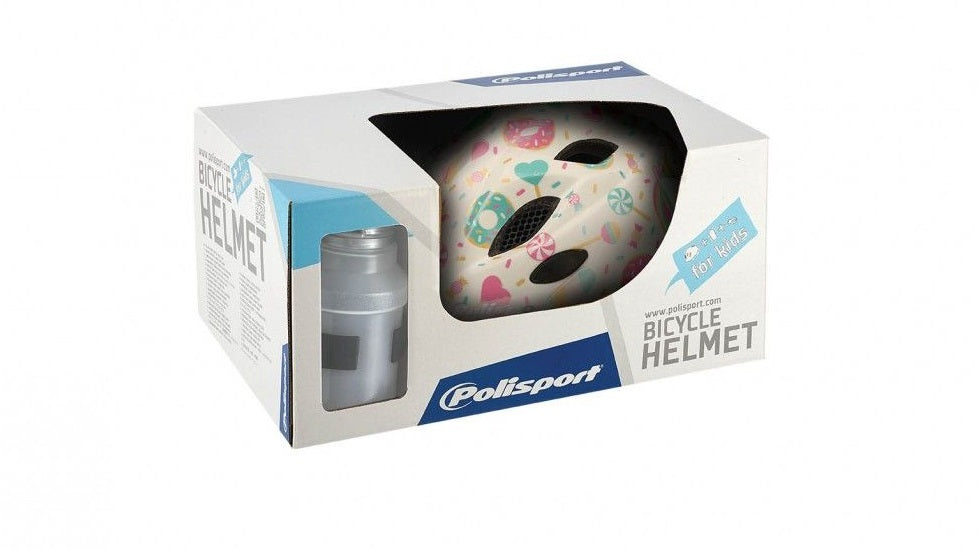 Polisport helm Kinder Lolipops XS 48-52cm