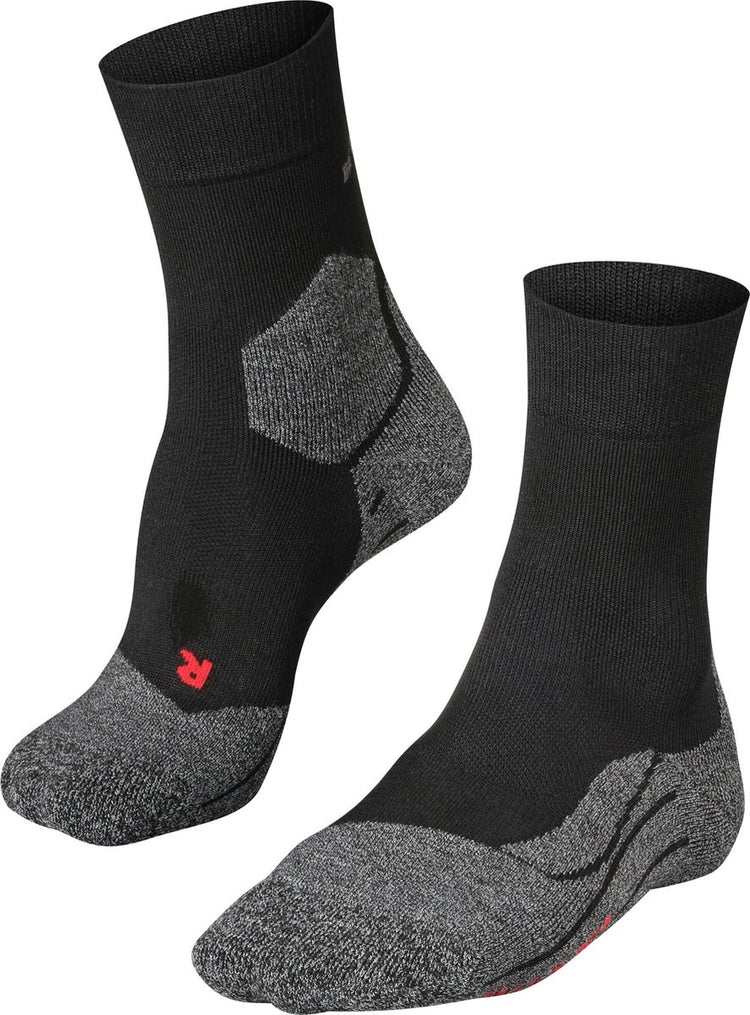 Falke ru3 anti-blaar lyocell functioneel materiaal hardloopsokken heren zwart - maat 46-48