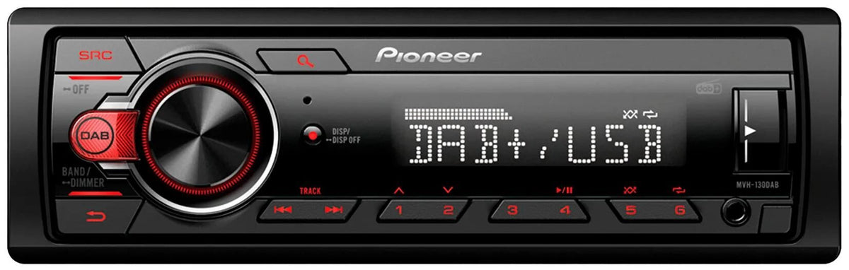 Pioneer autoradio mvh-130daban media tuner mvh-130daban