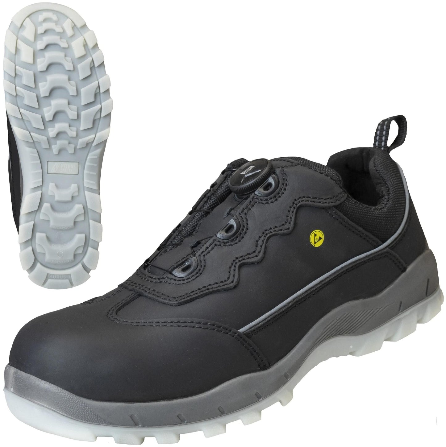 Nitras safety halbschuh sport step fit safety shoes gr. 44 sport step fit