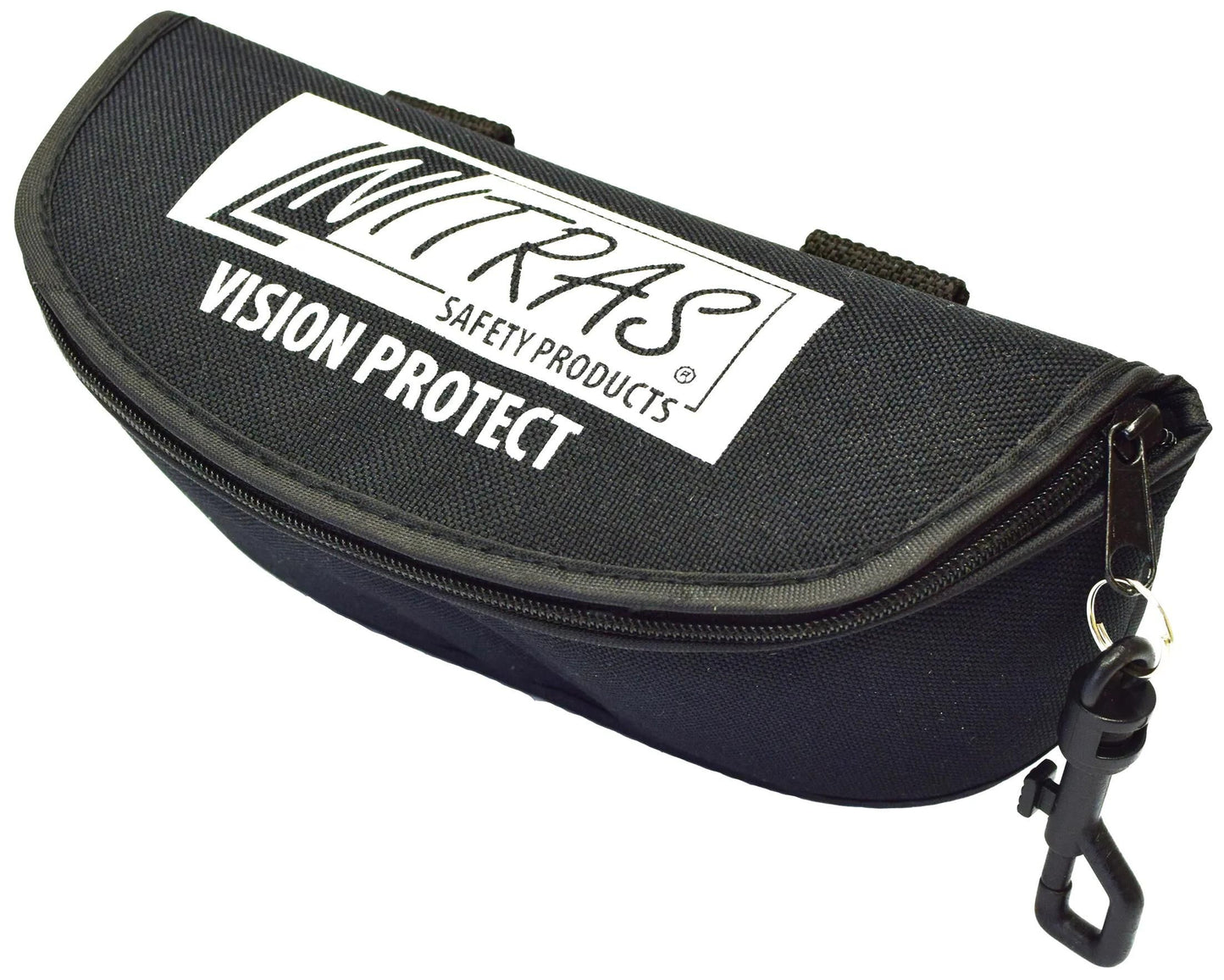 Nitras safety brillenkoker glasses case black textile