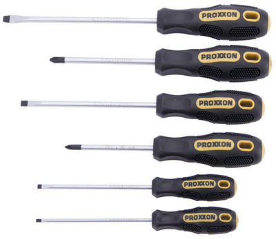Proxxon schraubendrehersatz flex dot screw driver sets 6-te. schl. + phillips