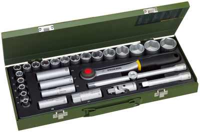Proxxon steckschlüsselsatz socket wrench set 1 2 (29-tlg.)