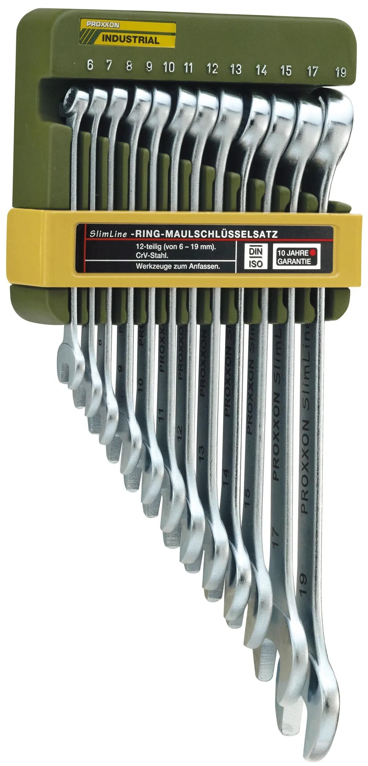 Proxxon ringmaulschlüsselsatz ring spanner set 12-piece