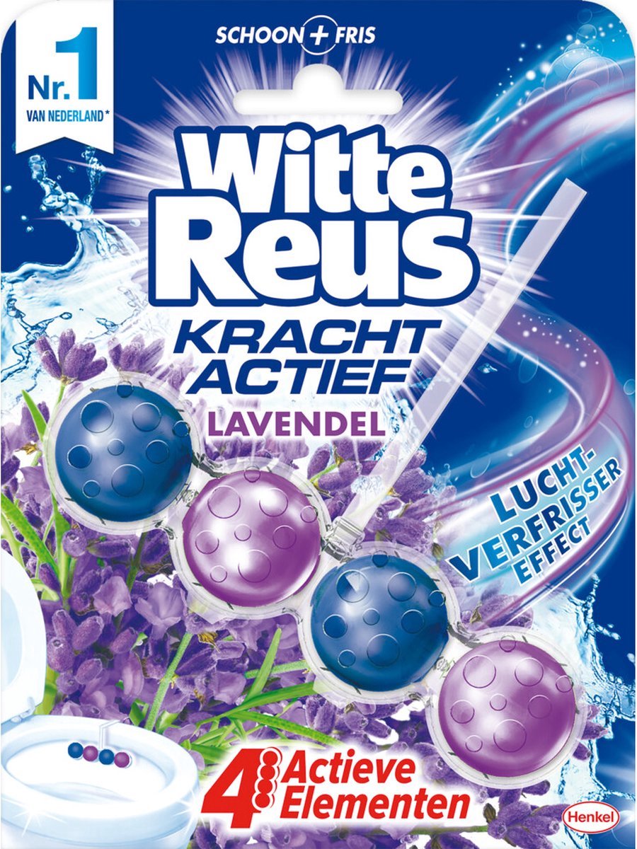 Witte reus toiletblok kracht actief lavendel