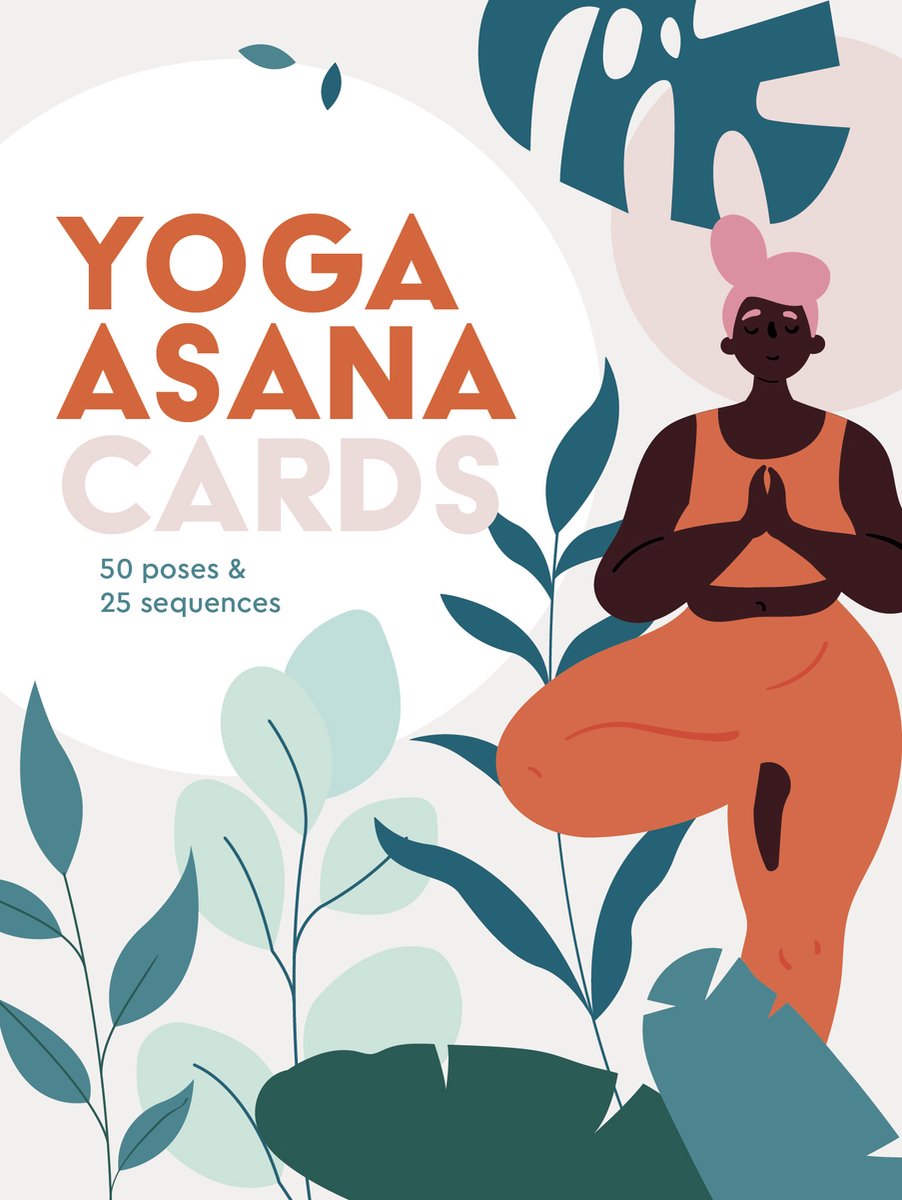 Wellness practice cards- yoga asana cards