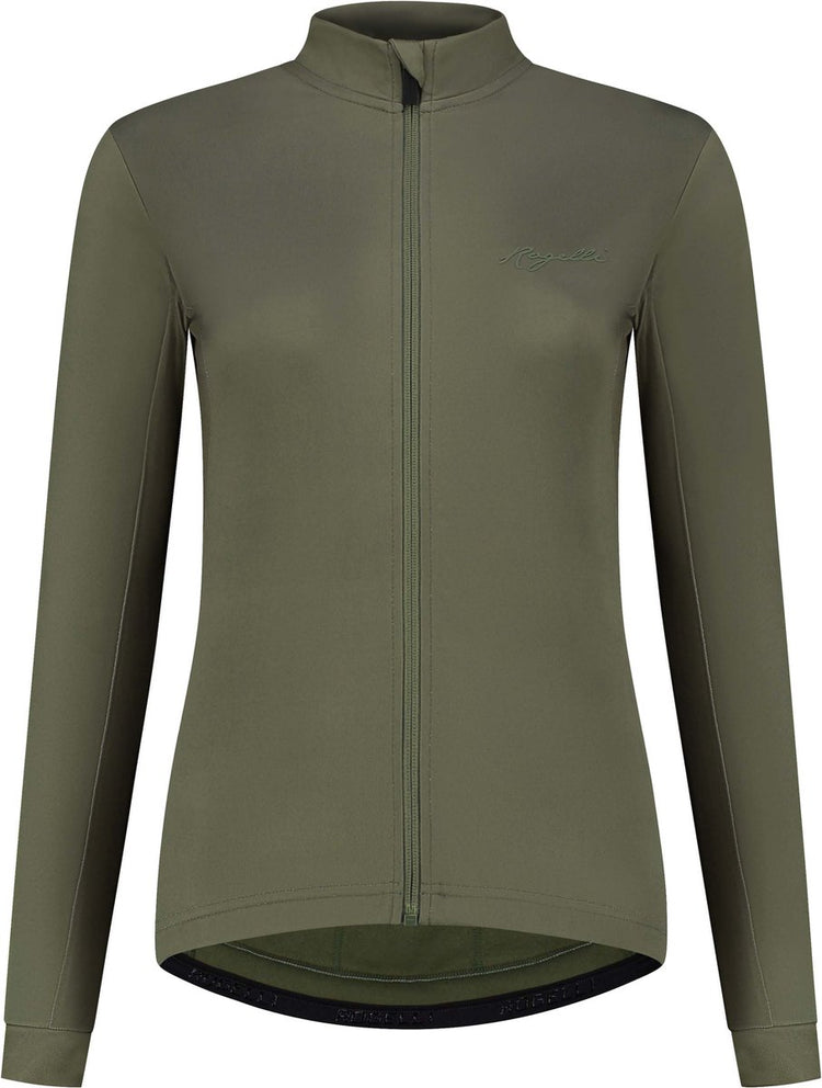Rogelli core fietsshirt lange mouwen - wielershirt dames - green - maat xl