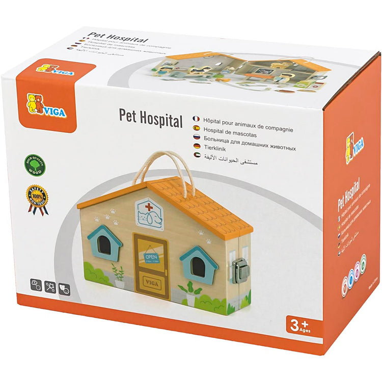 Http: www.cchobby.nl viga-dierenziekenhuis-h-17-cm-l-22-cm-b-12-cm-19-onderdelen-1-doos