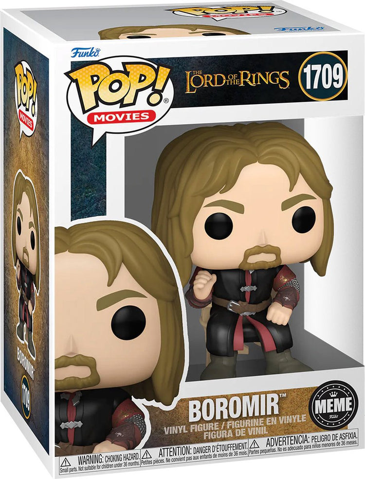 Funko pop movies: the lord of the rings - boromir (meme) pop #1709