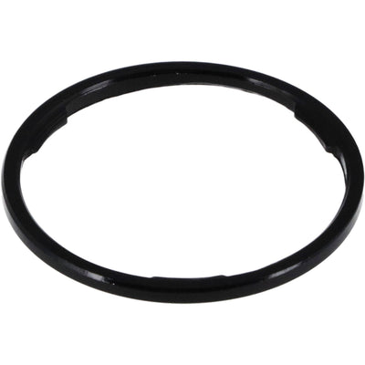 Trivio - spacer 2mm 1 1 8 aluminium zwart - 5 stuks