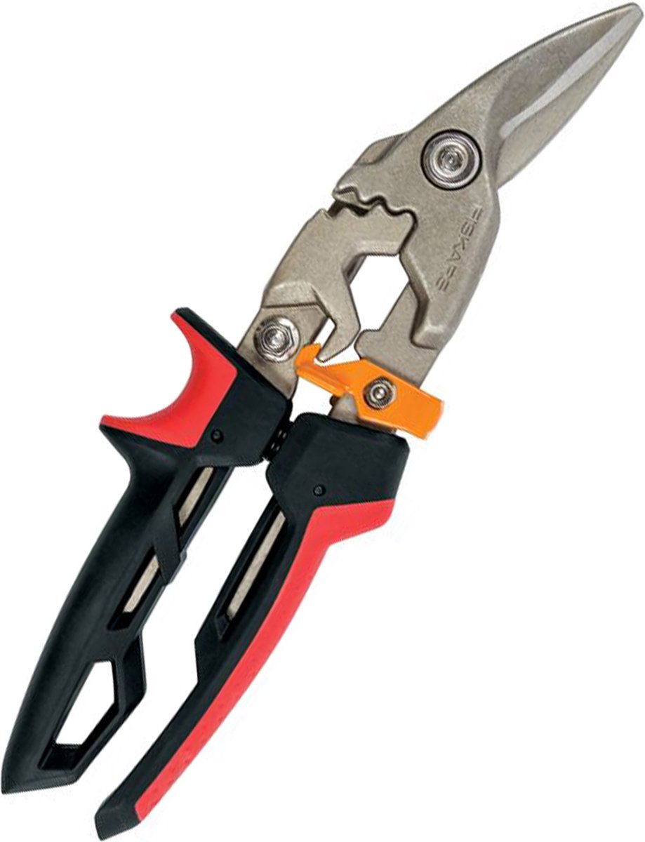 Fiskars powergear aviation blikschaar links