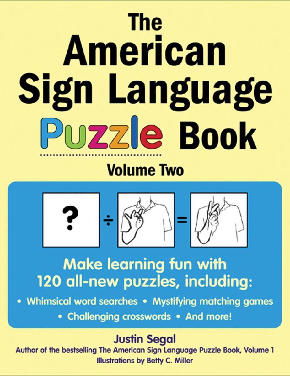 The american sign language puzzle book volume 2