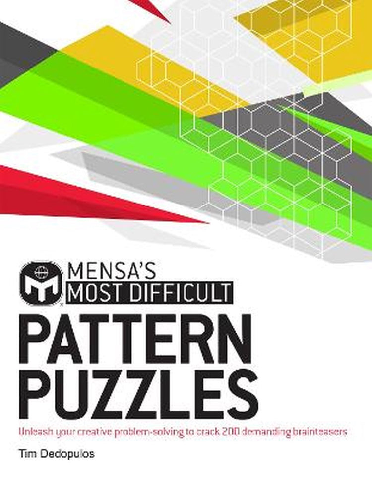 Mensa 's most difficult pattern puzzles