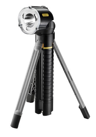 Stanley maxlife zaklamp led drievoet (zwart, excl. batterijen)