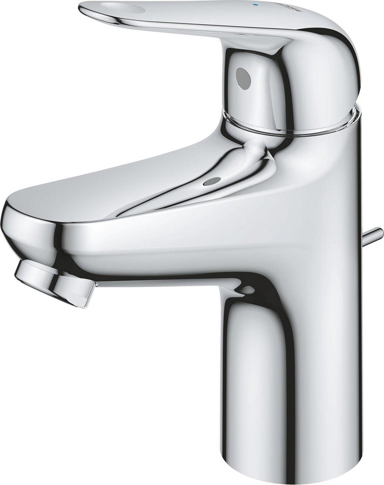 Grohe quickfix swift eengreepsmengkraan met pop-up waste set - s-size - energie- en waterbesparend - chroom