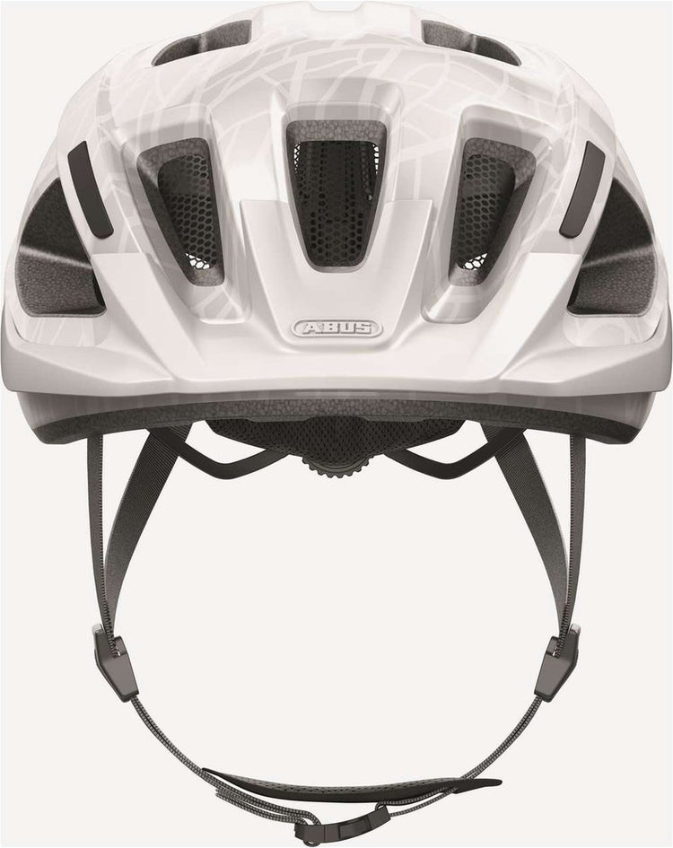 Abus fietshelm aduro 3.0 white art s - 51-55 cm - wit - geschikt voor gebruik op elektrische fietsen - stadsfietsen - 280 g