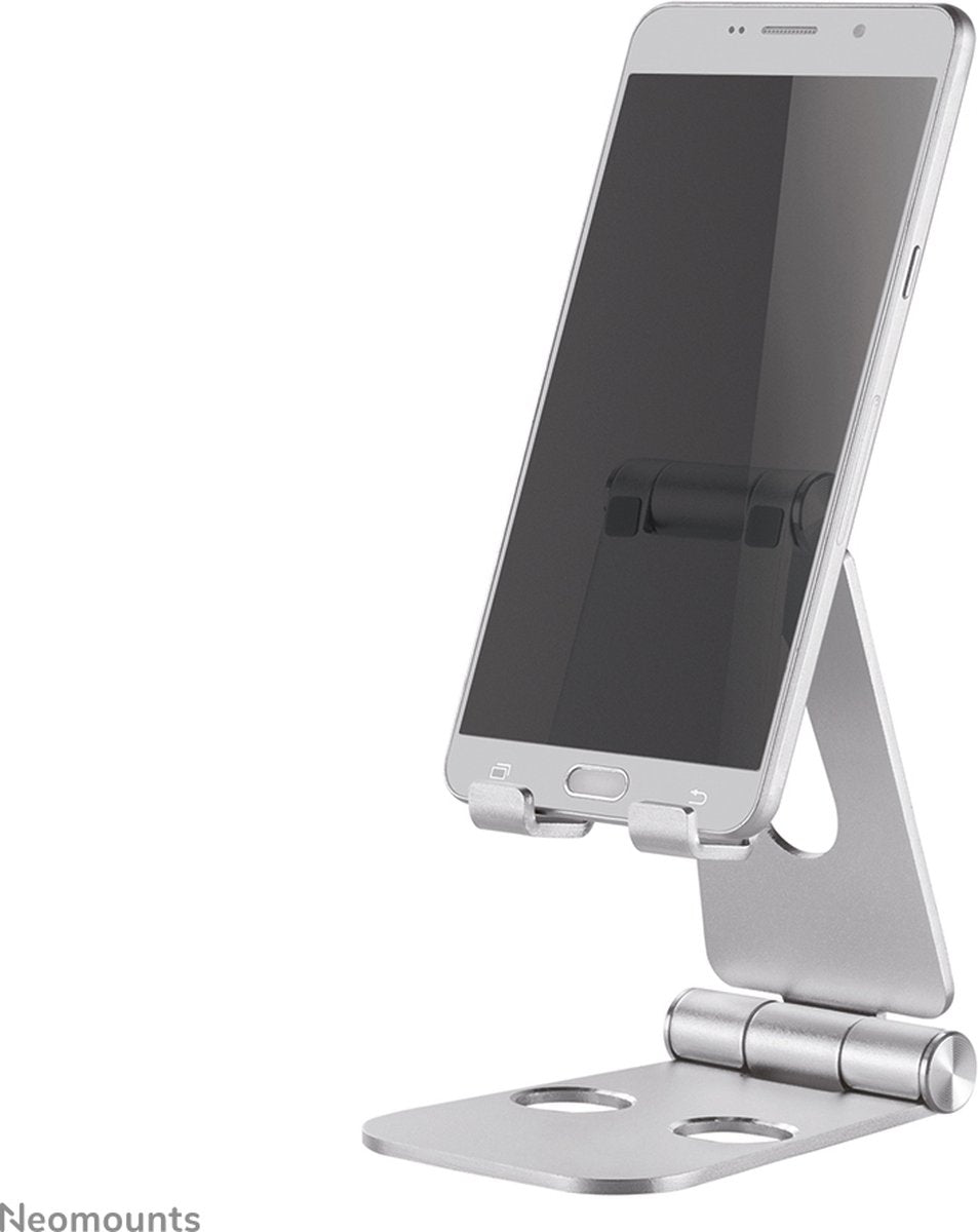 Neomounts ds10-160sl1 opvouwbare telefoonsteun t m 7 - zilver