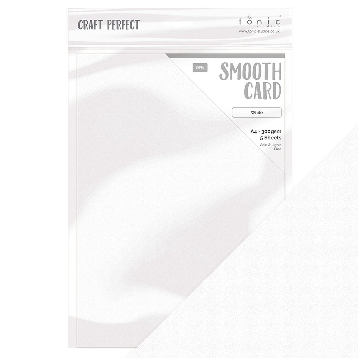 Craft perfect by tonic studios craft perfect • smooth card a4 300g white 5pcs