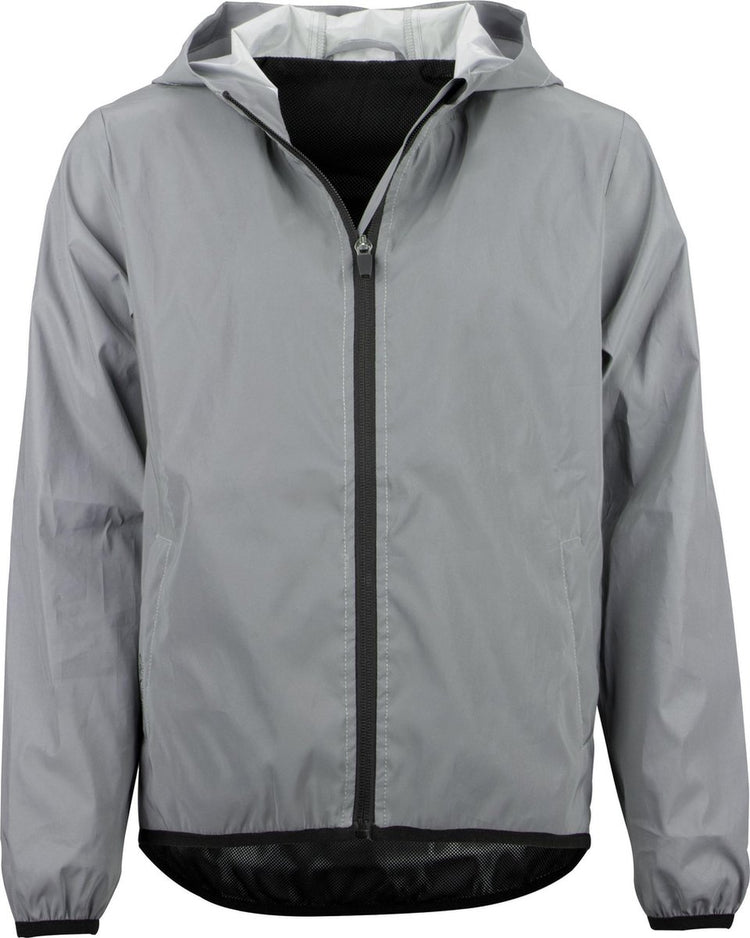 Avento full reflective jas met capuchon - junior - maat 152