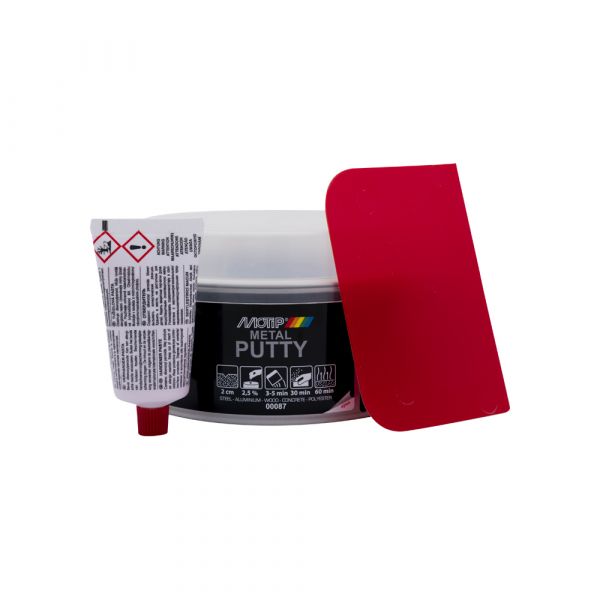 Motip metaalplamuur | zilvergrijs | 1kg - 00087