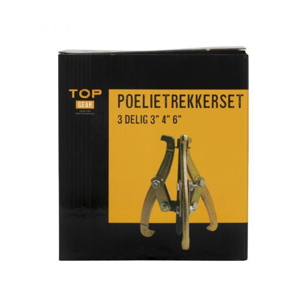 Topgear poelietrekkerset 3 delig