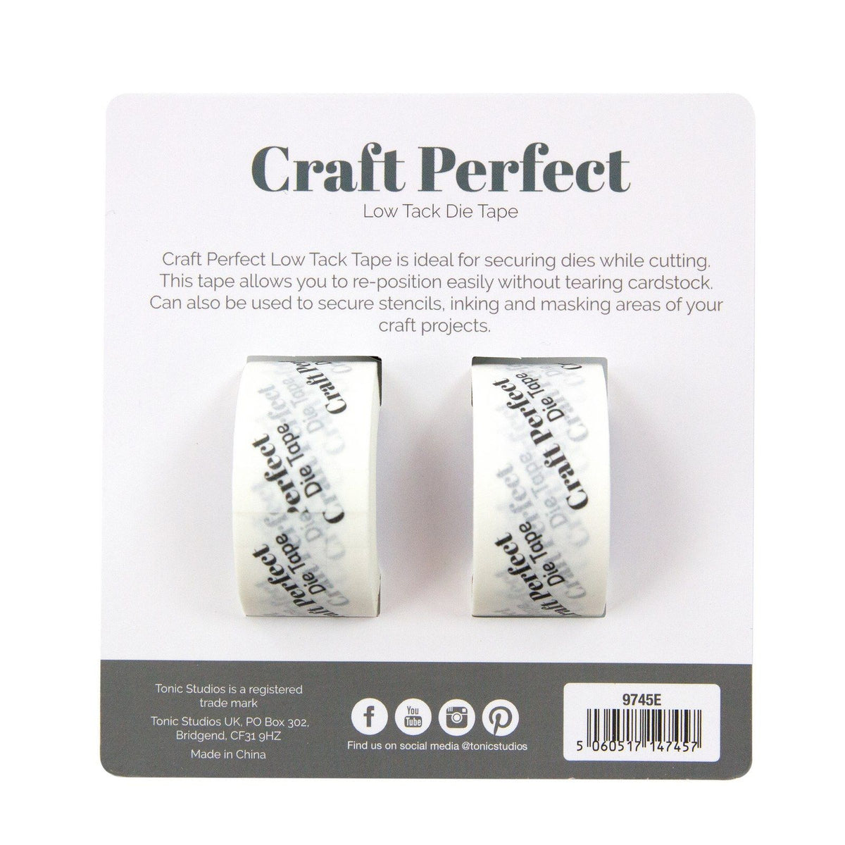 Craft perfect by tonic studios craft perfect • low tack die tape