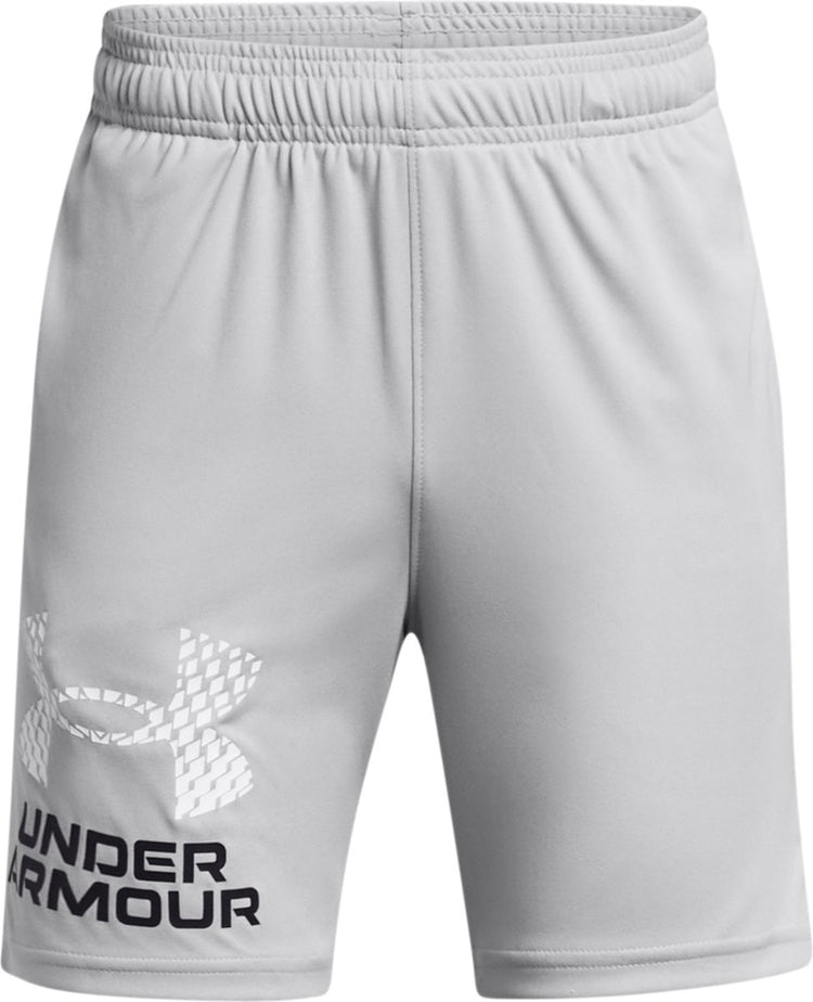 Under armour ua tech logo shorts jongens sportbroek - grijs