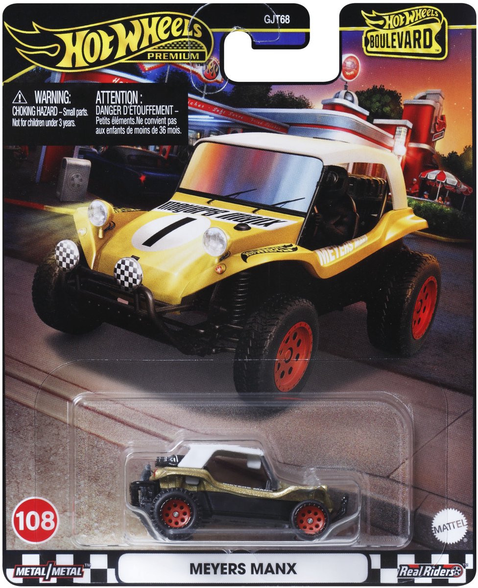 Hot wheels boulevard hrt57 meyers manx speelgoedvoertuig